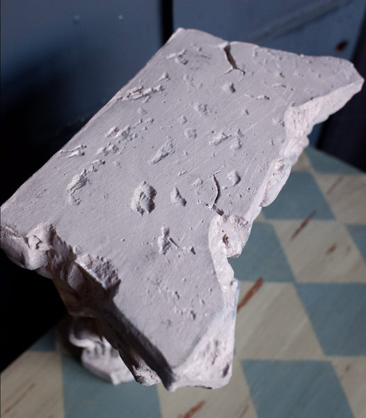 New Grey CORBEL Wall Sconce Shelf Display Shabby Chic French Vintage Plinth