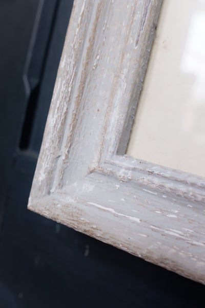 New Large Aged Ash Framed Print French Architecture Style 71x51cm