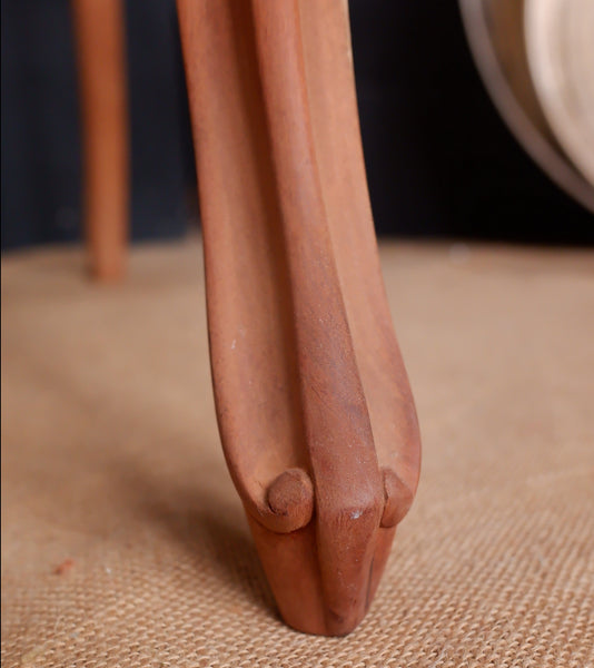 New FRENCH Louis Style Carved Dining Chair Frame Mahogany Wood - 6 Available