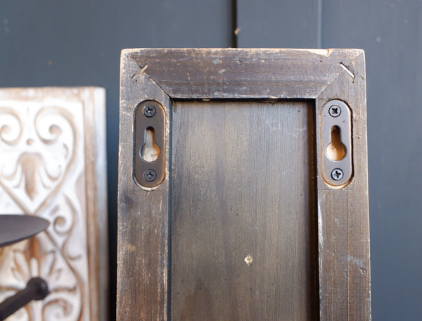 New Pair Vintage French TORCHIERE Shabby Chic Wall Sconce Candle Stick Holder