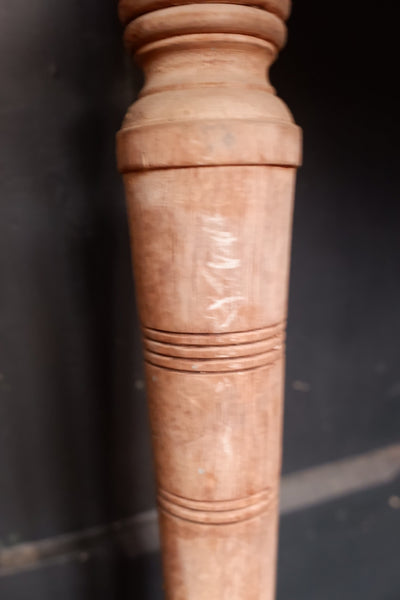 Antique Edwardian WALNUT Wood Serving Trolley 2 Shelf Tier Rustic Table Stand