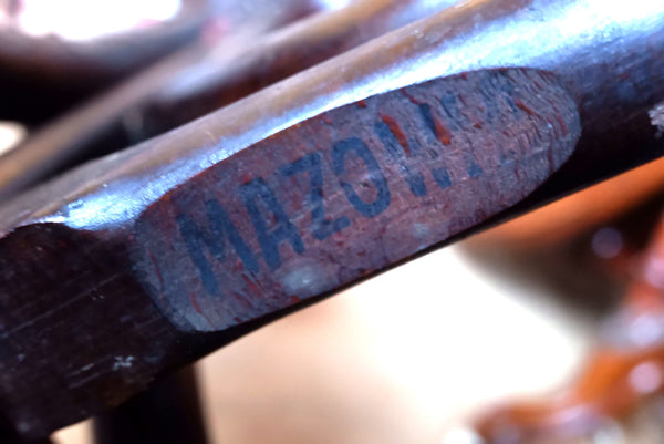 Antique Bentwood MAZOWIA Coat & Hat Stand Tall 207cm Wood Rustic Freestanding Rack