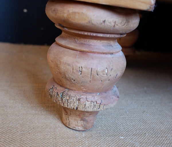 ANTIQUE Victorian PINE Wood Shabby Chic Rustic Chest of 2 Over 3 Unit 5 Drawers