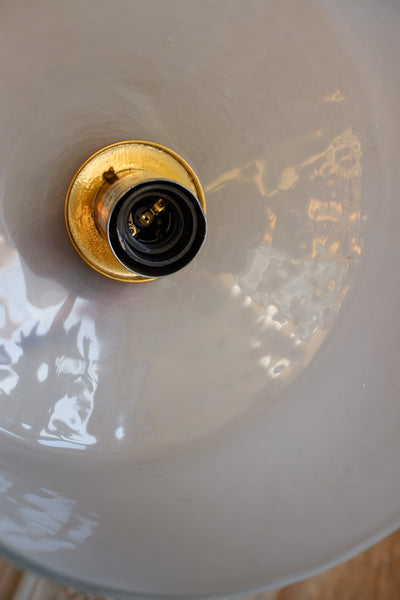 Alena Ink Blue & Frosted Glass Shade Chandelier By LIBRA Pendant Ceiling Light