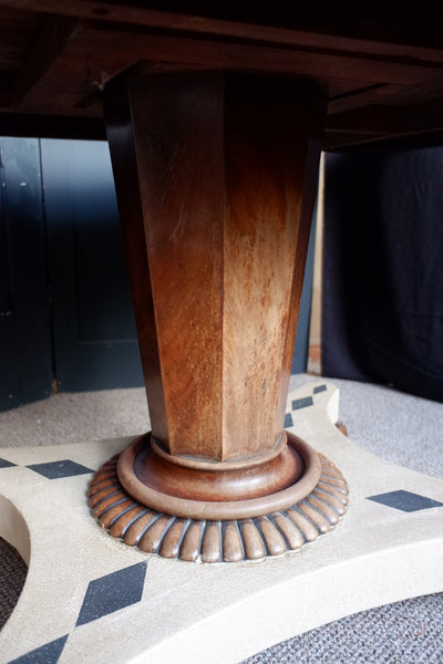 Antique Georgian/Victorian Tilt Top Rectangular Painted Harlequin Rustic Bespoke Dining Table