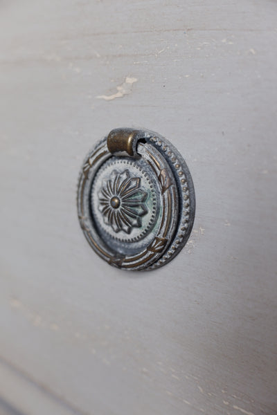 Vintage GUSTAVIAN Style Storage Chest of 3 Drawers Rustic Shabby Chic Unit