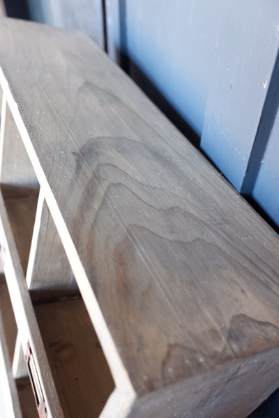 New Vintage Retro Style 6 Pigeon Hole Industrial Wall Wood Craft Cabinet w/Hooks