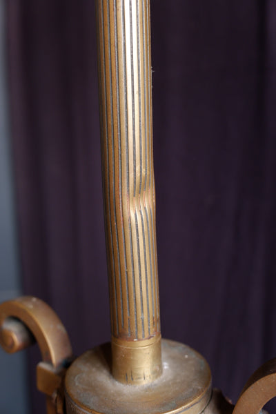 Antique Victorian BRASS Gas Light Lantern Chandelier Pendant Ceiling Light