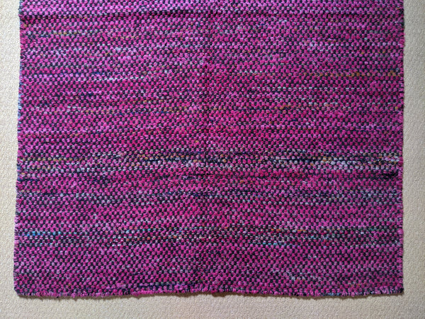 New 120x180cm Pink INDIAN KILIM KELIM Jute COTTON HAND WOVEN Carpet Rug Runner