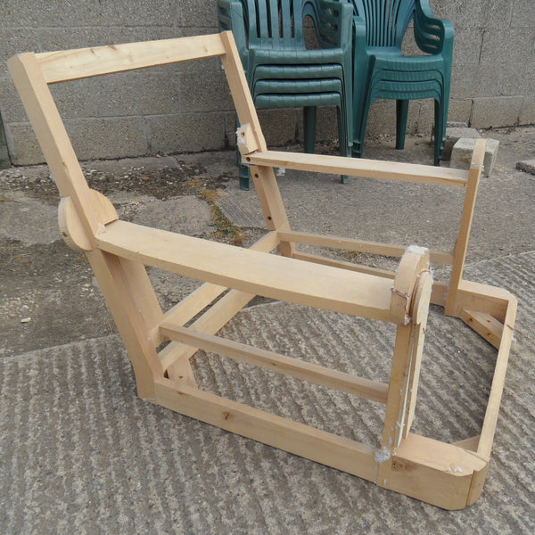 2 Seater Sofa Armchair Suite SETTEE Lounge Hardwood Frame Upholstery Project