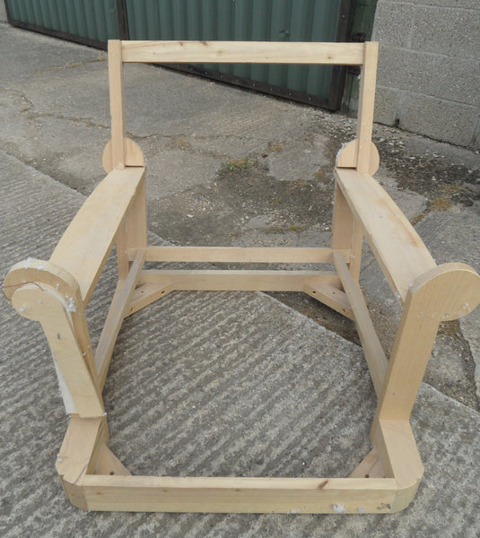 2 Seater Sofa Armchair Suite SETTEE Lounge Hardwood Frame Upholstery Project