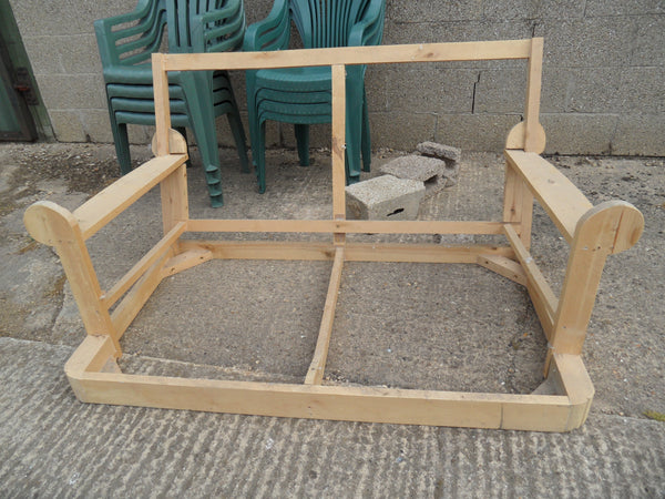 2 Seater Sofa Armchair Suite SETTEE Lounge Hardwood Frame Upholstery Project