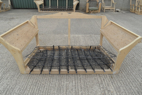 2/3 Seater Hardwood Cottage Sofa SETTEE Lounge Chesterfield Frame Upholstery Project
