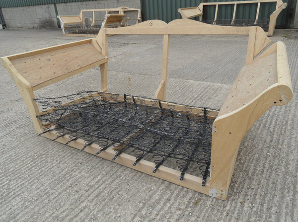 2/3 Seater Hardwood Cottage Sofa SETTEE Lounge Chesterfield Frame Upholstery Project