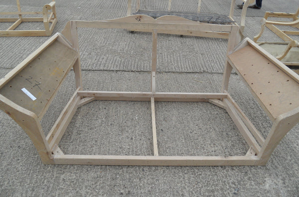2/3 Seater Hardwood Cottage Sofa SETTEE Lounge Chesterfield Frame Upholstery Project