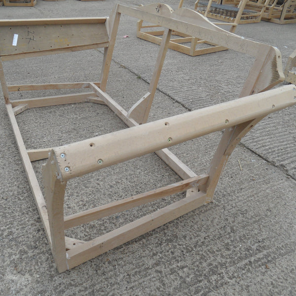 2/3 Seater Hardwood Cottage Sofa SETTEE Lounge Chesterfield Frame Upholstery Project