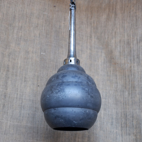 New Metal Rustic GREY & Silver Industrial BEEHIVE Jonne Pendant Ceiling Light