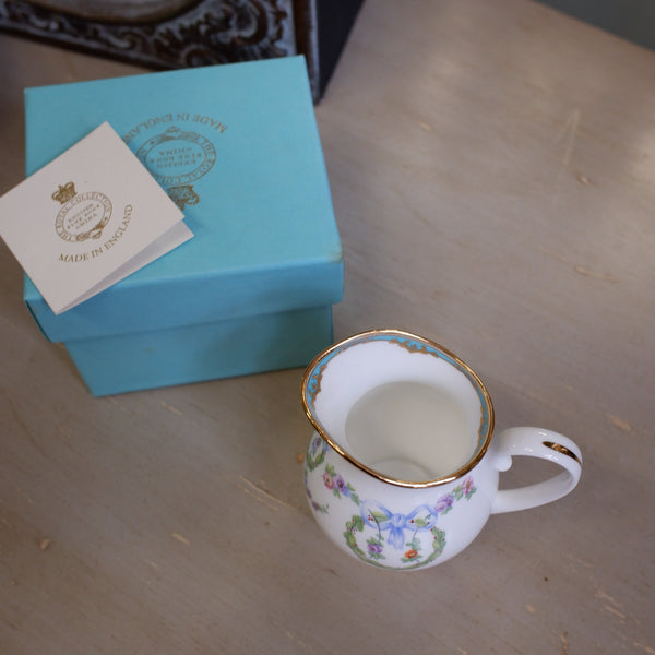 The Royal Collection Milk Jug - English Fine Bone China Boxed - Great Exhibition