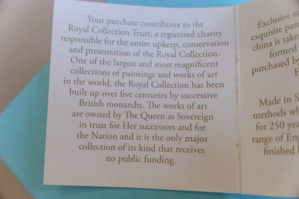 The Royal Collection Tea Cup & Saucer - English Fine Bone China Boxed - Great Exhibition