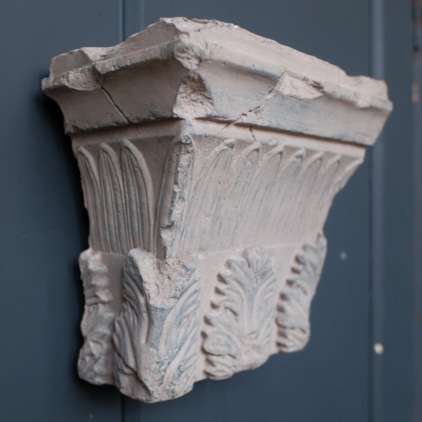 New Grey CORBEL Wall Sconce Shelf Display Shabby Chic French Vintage Plinth