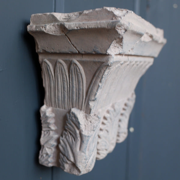 New Grey CORBEL Wall Sconce Shelf Display Shabby Chic French Vintage Plinth