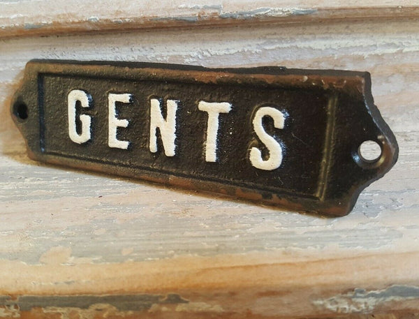 New Vintage RETRO TOILET Laundry GENTS Ladies BATH Room Metal Cast Iron Signs