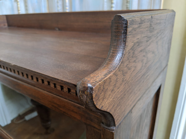 THE LEBUS BOOKCASE Antique Oak Barristers Stacking Shelf Cupboard Cabinet Bookshelf Unit