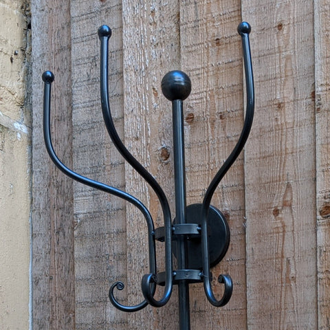 NEW Black Vintage Style Wall Door Coat Hat Rustic HOOKS French Vintage Shabby Chic Metal Rack