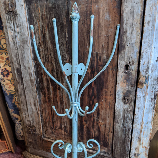 NEW Teal Vintage Style Wall Door Coat Hat Rustic HOOKS French Vintage Shabby Chic Metal Rack