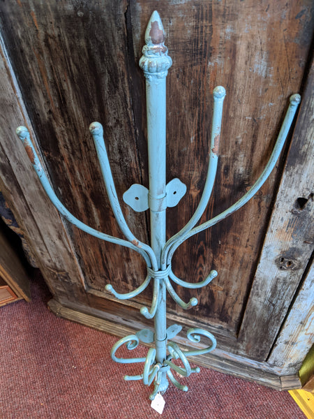 NEW Teal Vintage Style Wall Door Coat Hat Rustic HOOKS French Vintage Shabby Chic Metal Rack