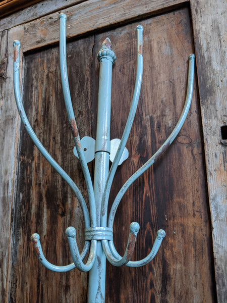 NEW Teal Vintage Style Wall Door Coat Hat Rustic HOOKS French Vintage Shabby Chic Metal Rack