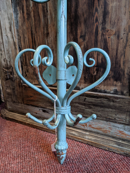 NEW Teal Vintage Style Wall Door Coat Hat Rustic HOOKS French Vintage Shabby Chic Metal Rack