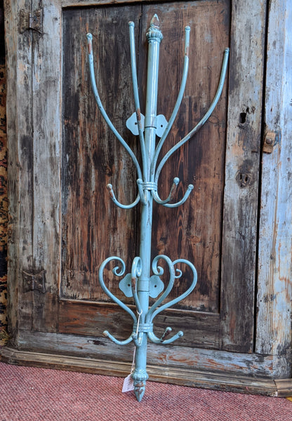 NEW Teal Vintage Style Wall Door Coat Hat Rustic HOOKS French Vintage Shabby Chic Metal Rack