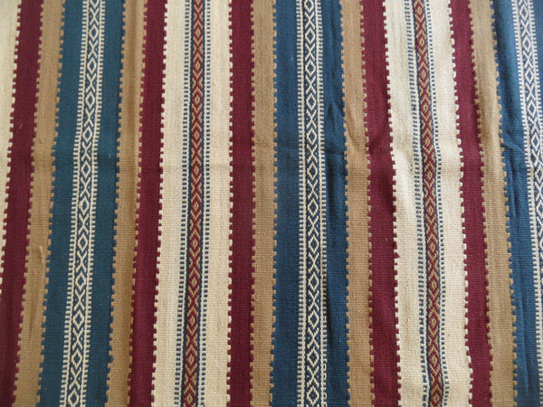 New 180x245cm INDIAN KILIM KELIM 100% COTTON Aztec Design HAND WOVEN Carpet Rug Runner or Throw