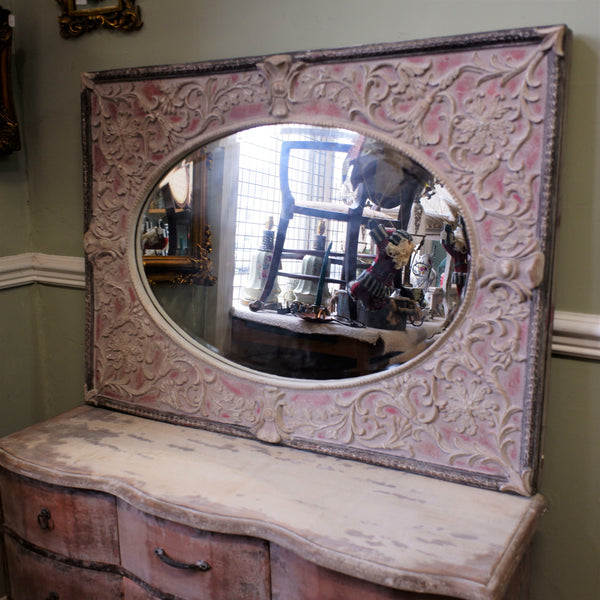 New VINTAGE French Rustic Apothecary 12 Multi Drawer Wood Storage Chest Unit